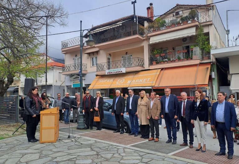 Ο Δήμος Τεμπών τίμησε τη μνήμη του Μαρίνου Αντύπα στον Πυργετό
