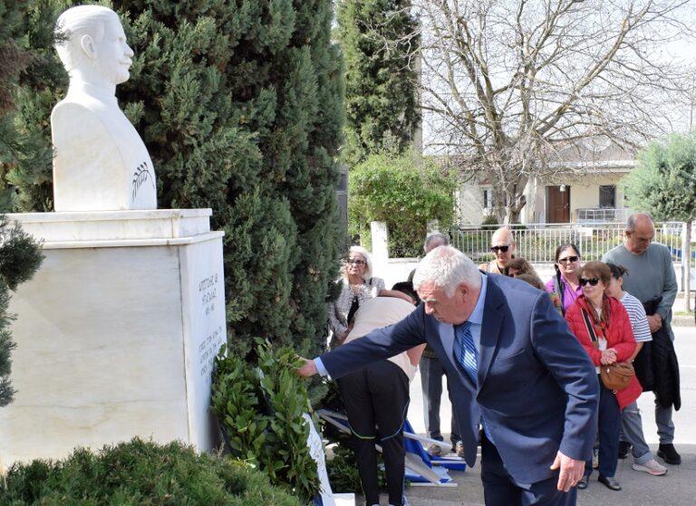 Ο Δήμος Κιλελέρ τίμησε στη Νίκαια τον αγρότη Αποστόλη Μπατάλα που έπεσε στην εξέγερση του 1910