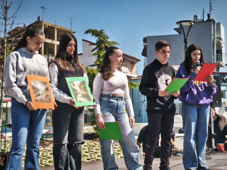 Το 2ο γυμνάσιο Τυρνάβου συμμετείχε σε δράση για την παγκόσμια ημέρα νερού