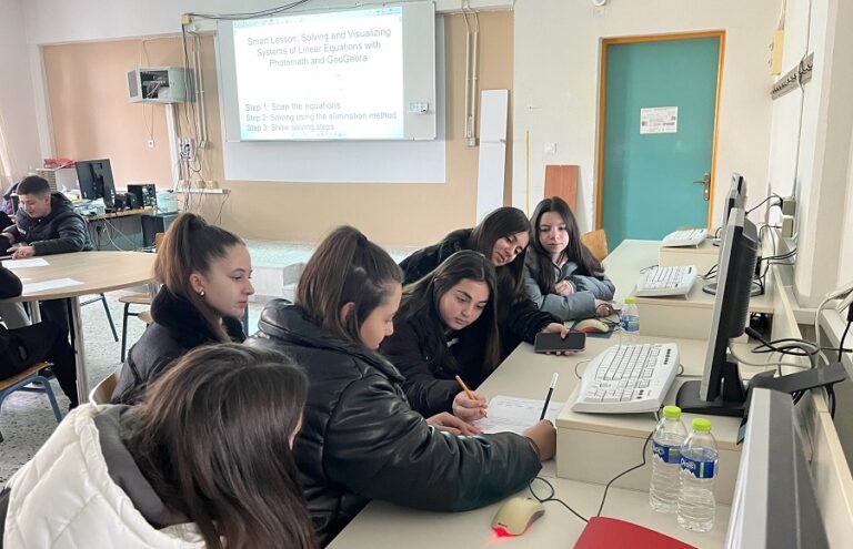 Πραγματοποιήθηκαν στο Γυμνάσιο και Λυκειακές Τάξεις Καλλιθέας Ελασσόνας έξι καινοτόμα εκπαιδευτικά μαθήματα («Smart Lessons»)