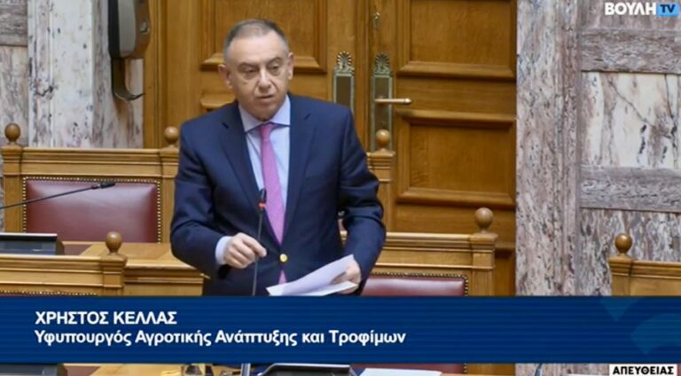 Χρήστος Κέλλας: Αποζημίωση 20 εκατ. ευρώ σε κτηνοτρόφους για θανατωθέντα ζώα από πανώλη κι ευλογιά