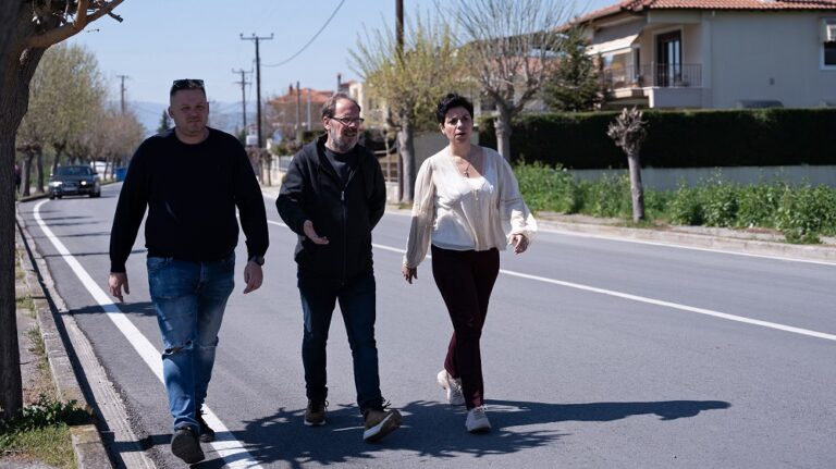 Αυτοψία της αντιπεριφερειάρχη Μ. Γαλλιού στις εργασίες οδικών συντηρήσεων του Δήμου Ελασσόνας