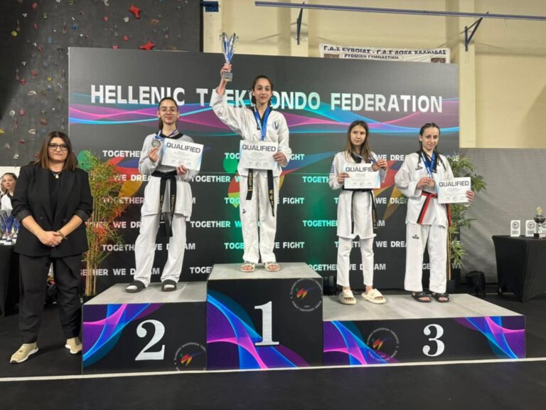 Ασημένια πρωταθλήτρια Ελλάδας η Ζωή Κανάτα του Α.Ο. ΤΑΕ ΚΒΟΝΤΟ «ΕΥ ΖΗΝ» Αμπελώνα