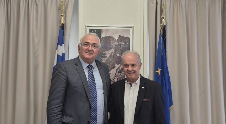 Με τον γ.γ. Αυτοδιοίκησης του ΥΠΕΣ συναντήθηκε ο δήμαρχος Τεμπών