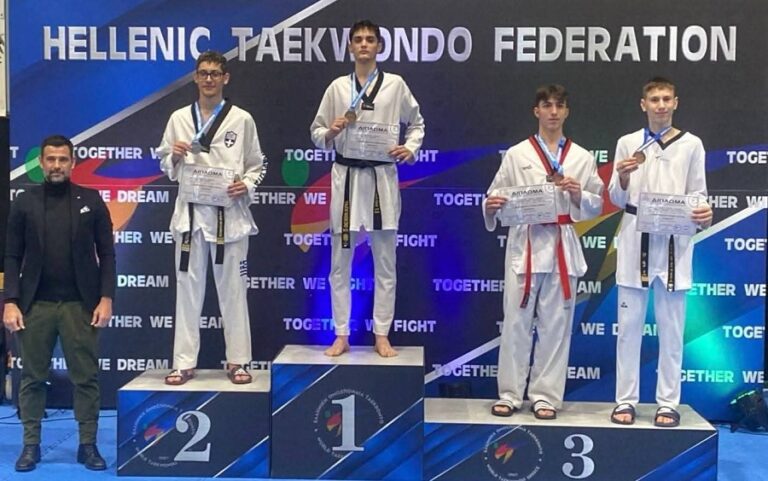 Ασημένιο μετάλλιο για τον Εμμανουήλ Μπαργιώτα του ΑΟ ΤΑΕΚΒΟΝΤΟ “ΕΥΖΗΝ” Αμπελώνα στο Πανελλήνιο Σχολικό Πρωτάθλημα