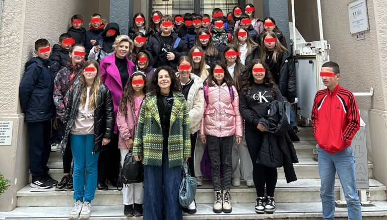 Σε εκδήλωση στο Γαλλικό Ινστιτούτο μαθητές του 3ου Δ.Σ. Αμπελώνα