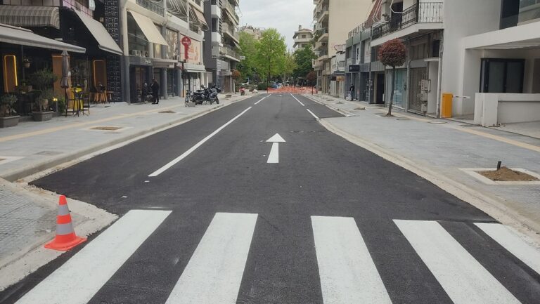 Δήμος Λαρισαίων: Στην κυκλοφορία η οδός Κενταύρων