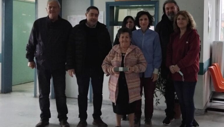 Δωρεά ζωής στο Ιατρείο Αμπελώνα από την Ελευθερία Μιχαλοπούλου