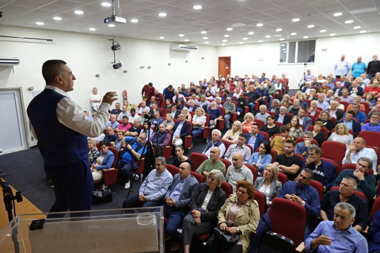 Δ. Κουρέτας: Αντιπλημμυρικά έργα, νέος κόμβος, κολυμβητήριο και πρόγραμμα απασχόλησης ανέργων στα Φάρσαλα