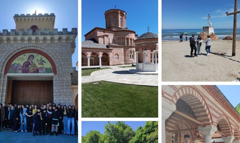 Επίσκεψη του 9ου Γυμνάσιου Λάρισας στην Μονή Αγ. Δημητρίου Στομίου
