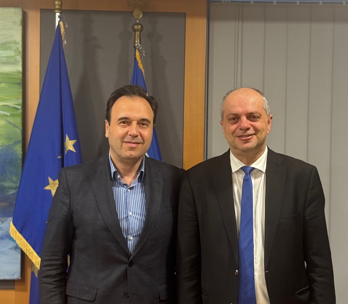Ψηφιακές αλλαγές και Κτηματολόγιο, στο επίκεντρο των επαφών Καπετάνου με Παπαστεργίου και Μπουκώρο
