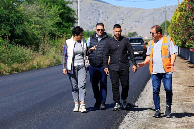 Συνέχεια αυτοψιών στα εν εξελίξει οδικά έργα στους δήμους Κιλελέρ-Τυρνάβου