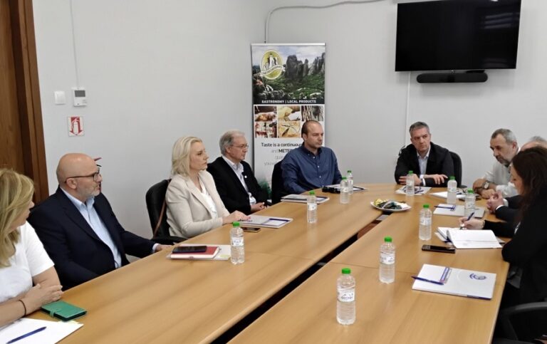 Σύσκεψη της διοίκησης του ΟΔΥΘ με τους προέδρους των Θεσσαλικών Επιμελητηρίων