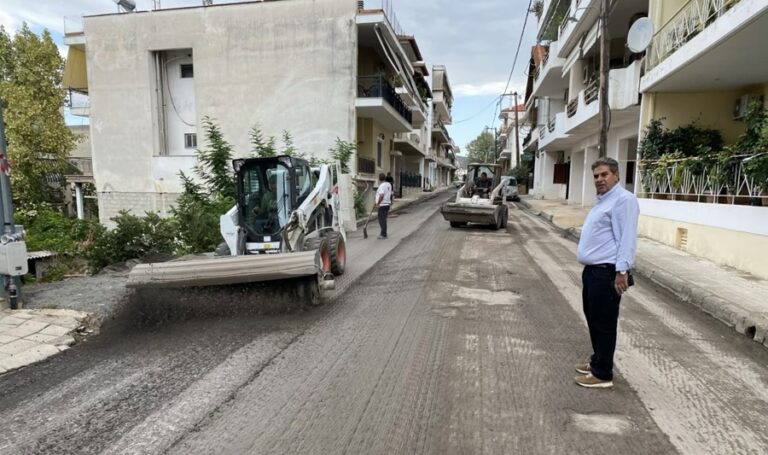 Στην τελική ευθεία μεγάλο έργο αποκατάστασης της εσωτερικής οδοποιίας της πόλης των Φαρσάλων