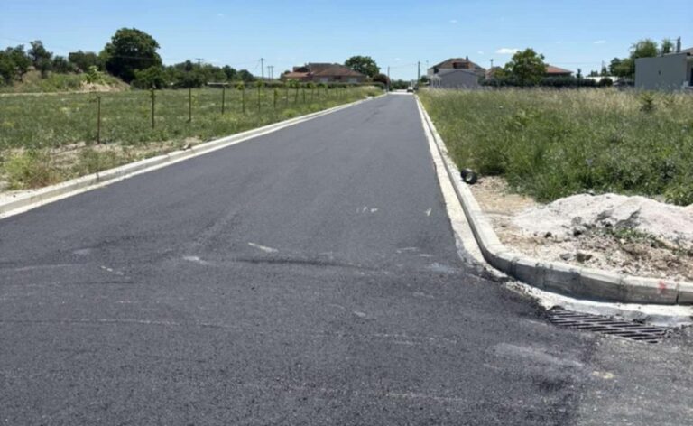 Ολοκληρώθηκε το μεγάλο αντιπλημμυρικό στην ανατολική επέκταση Τυρνάβου