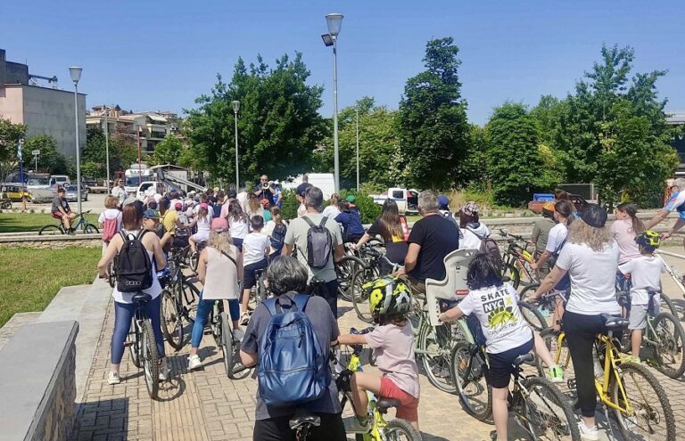 Ποδηλατάδα για την «Ημέρα Ποδηλάτου και Περιβάλλοντος» στα Φάρσαλα