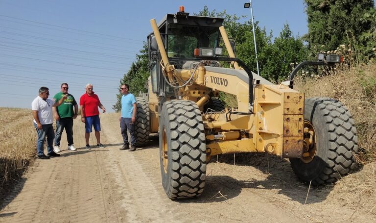 Σε εξέλιξη οι εργασίες συντήρησης και διαμόρφωσης των αντιπυρικών ζωνών στο Δήμο Κιλελέρ
