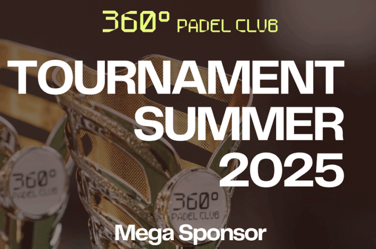 Το Padel επιστρέφει δυναμικά στη Λάρισα: TOURNAMENT SUMMER 2025 από το 360° Padel Club