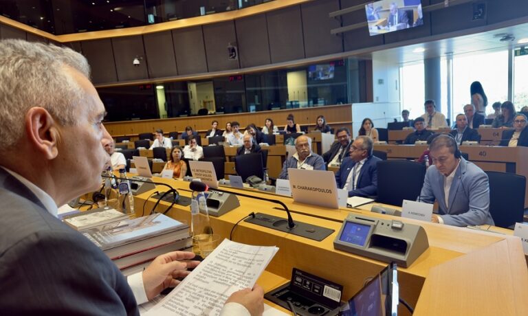 Ο Μ. Χαρακόπουλος στο Ευρωκοινοβούλιο για κατεχόμενη Κύπρο: Καταστροφή θρησκευτικών μνημείων για αλλοίωση ιστορικής αλήθειας