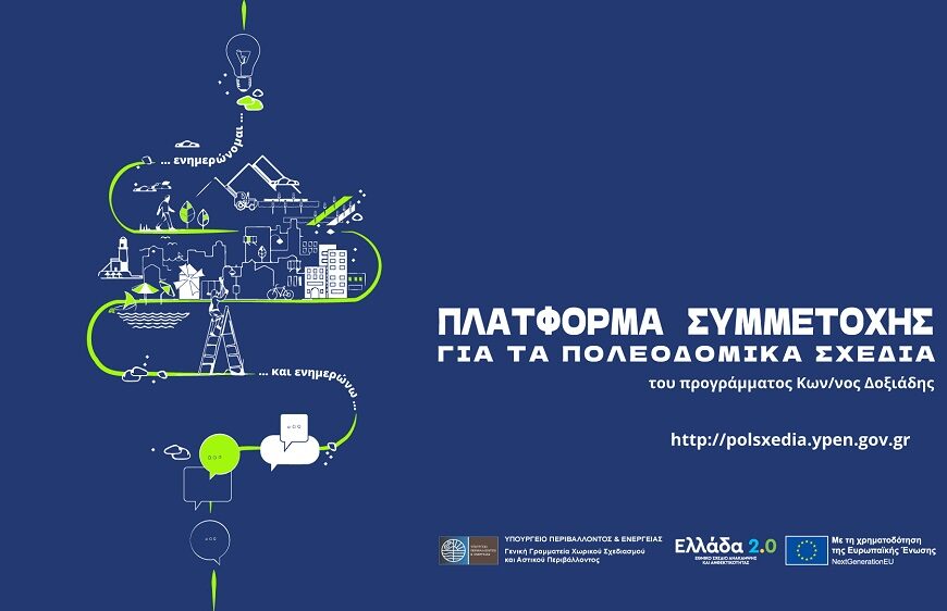 Δήμος Λαρισαίων: Δημοσιοποίηση Εναλλακτικών Σεναρίων Χωρικής Ανάπτυξης Τοπικού Πολεοδομικού Σχεδίου