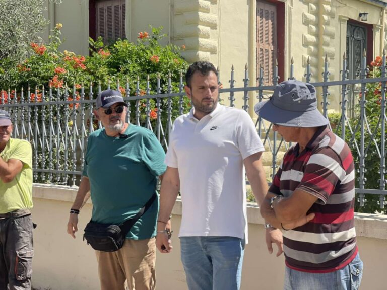 Συνεχίζονται τα έργα για την αντιπλημμυρική προστασία στον Τύρναβο