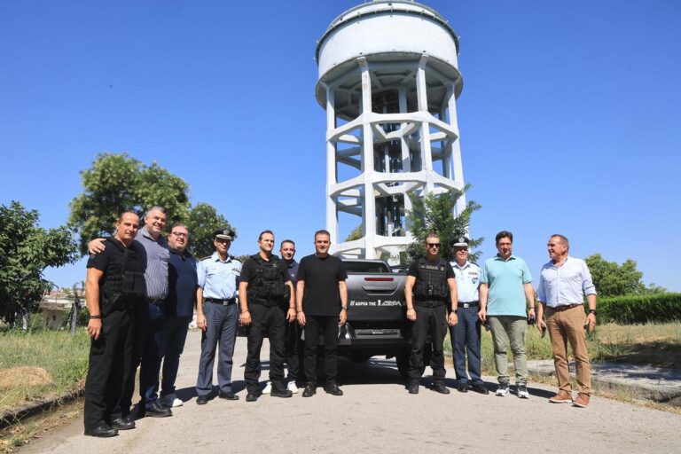 Δήμος Λαρισαίων και ΔΕΥΑΛ ενισχύουν την επιχειρησιακή ετοιμότητα της ΕΛ.ΑΣ