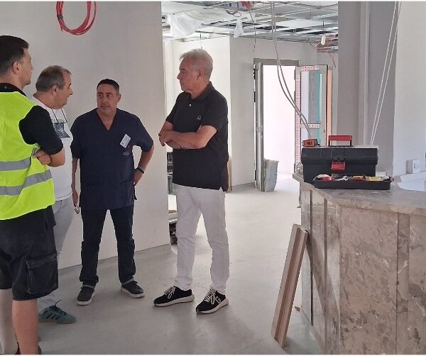 Σε φάση ολοκλήρωσης τα έργα στο Κέντρο Υγείας Τυρνάβου