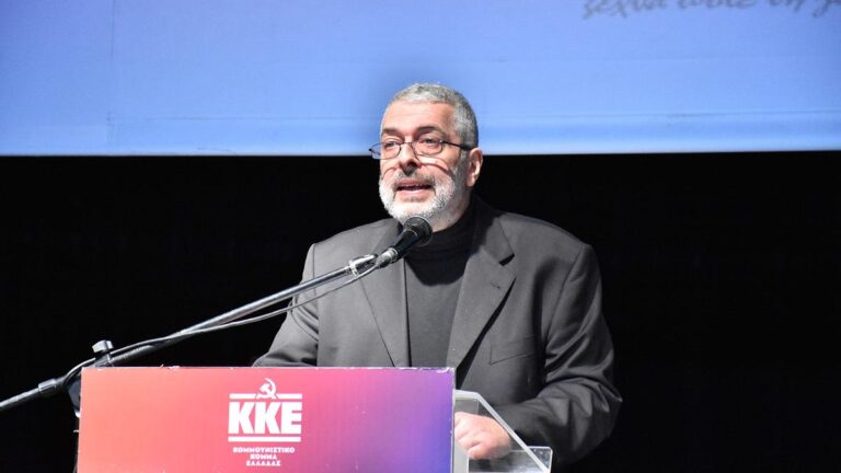 Το ΚΚΕ συζητά στη Λάρισα για τον ιμπεριαλιστικό πόλεμο