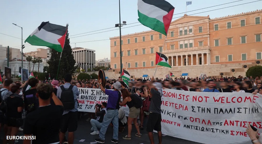Όλη η Ελλάδα μια φωνή κατά της γενοκτονίας στη Γάζα