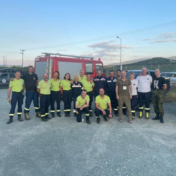 Η ΕΟΔΥΑ έδωσε μάχη στη δασική πυρκαγιά στην Αγιά Λάρισας, στις 29 Ιουλίου