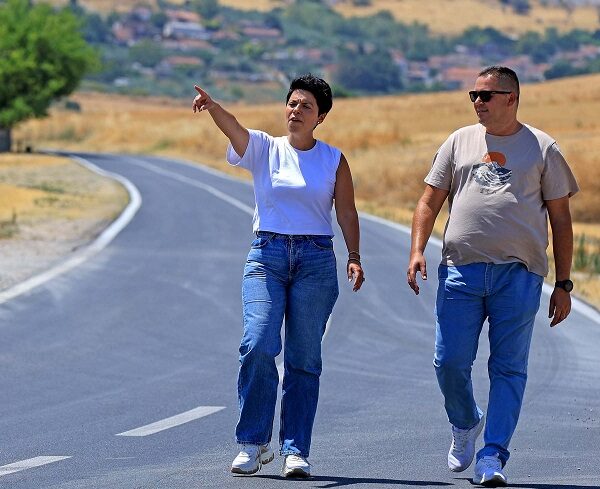 Αυτοψία σε οδικά έργα στους δήμους Κιλελέρ-Φαρσάλων από την Αντιπεριφερειάρχη Μαρία Γαλλιού