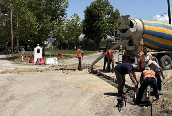 Έργα συλλογής ομβρίων στον Βρυότοπο