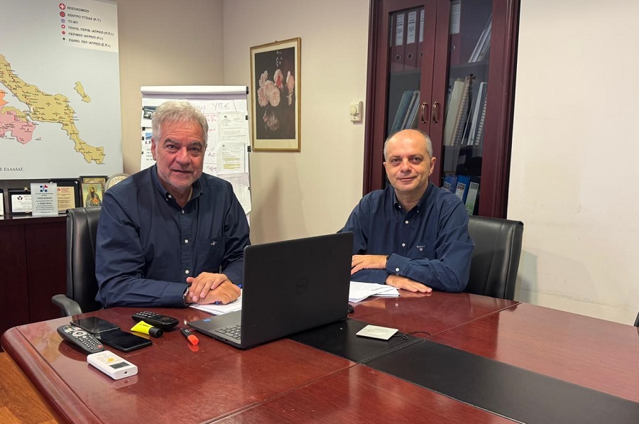 Συνάντηση Καπετάνου-Σερέτη στην 5η ΥΠΕ Θεσσαλίας/Στερεάς