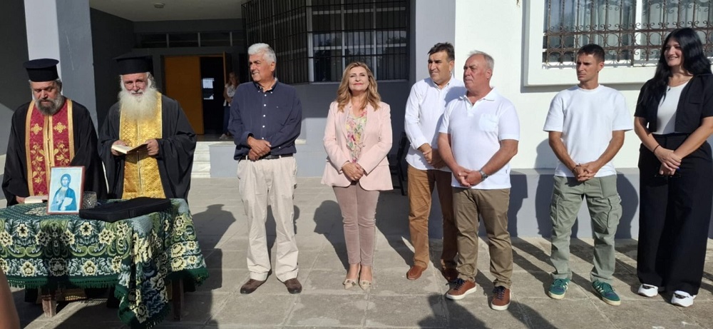 Αγιασμός στο Γυμνάσιο & Λ.Τ. Αρμενίου