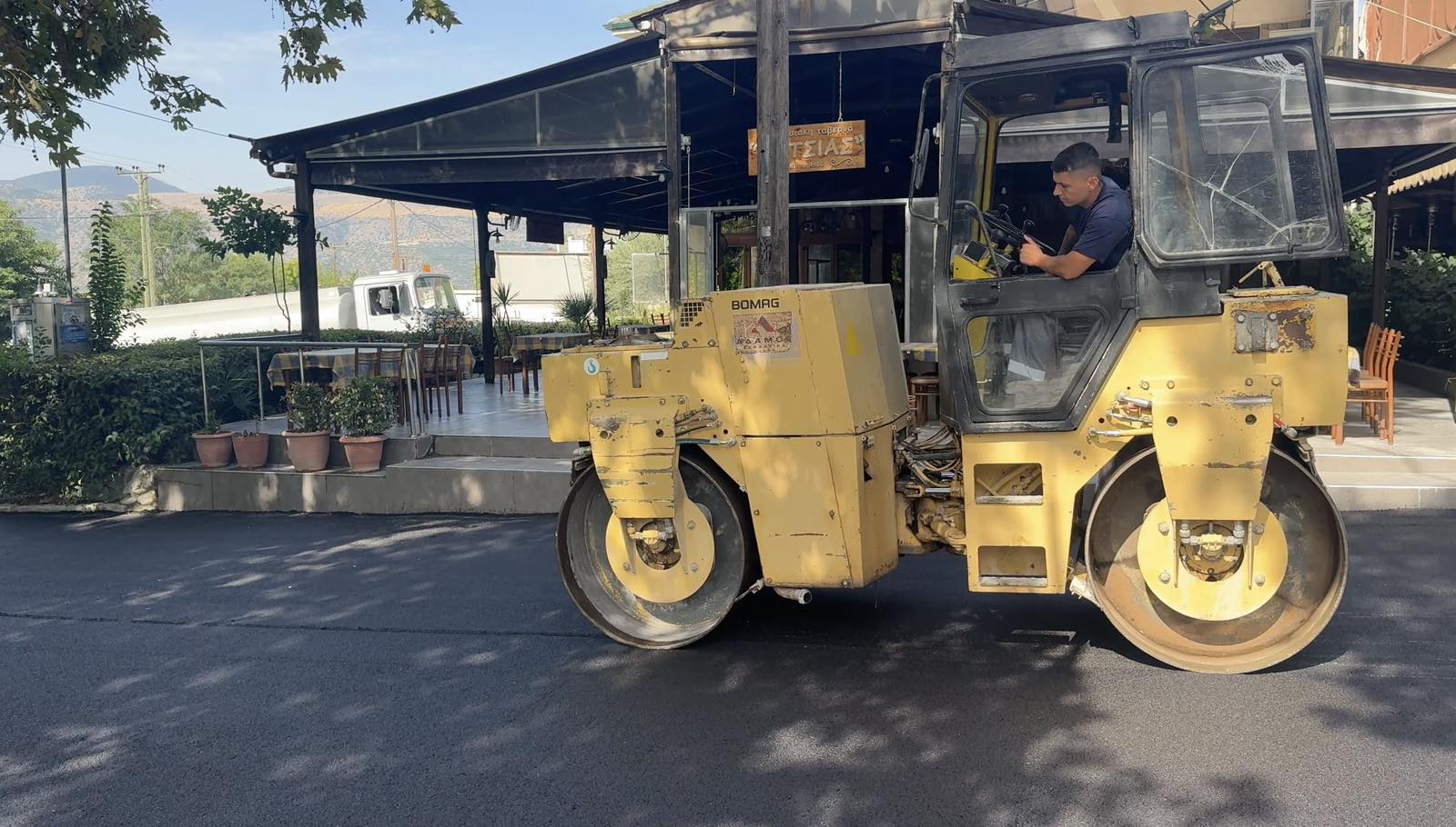 Ασφαλτοστρώσεις στην Κοινότητα Αργυροπουλίου