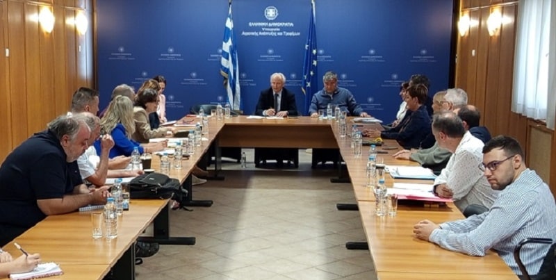 Σύσκεψη στο ΥΠΑΑΤ για την ΚΥΑ ανακύκλωσης κενών πλαστικών συσκευασιών φυτοφαρμάκων