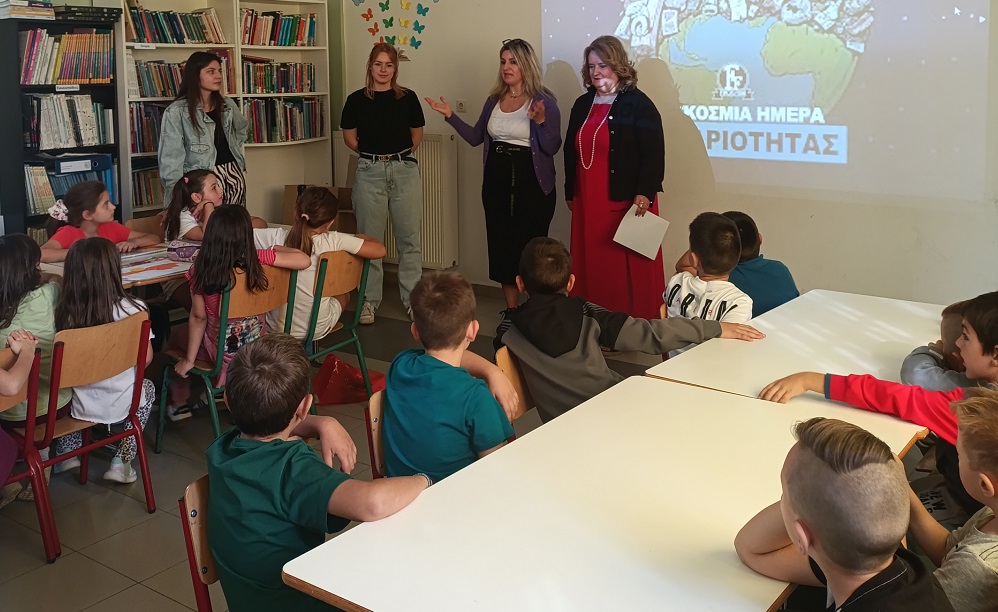 Περιβαλλοντική Δράση για την Παγκόσμια Ημέρα Καθαριότητας στο Δημοτικό Σχολείο Γόννων