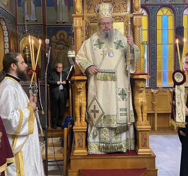 Στην εκκλησία των Αγίων Κωνσταντίνου και Ελένης το Σάββατο για τον εσπερινό ο μητροπολίτης