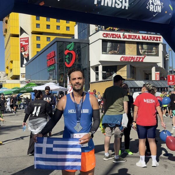 Στον Μαραθώνιο του Σαράγιεβο ο τυρναβίτης δρομέας Ιωάννης Ταμπόσης