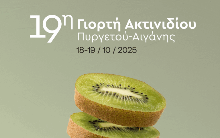 Το Σάββατο ξεκινά η 19η Διήμερη Γιορτή Ακτινιδίου Πυργετού – Αιγάνης