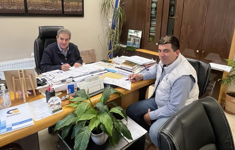 Υπεγράφη η σύμβαση για το αντιπλημμυρικό έργο στην Κοινότητα Σταυρού του Δήμου Φαρσάλων