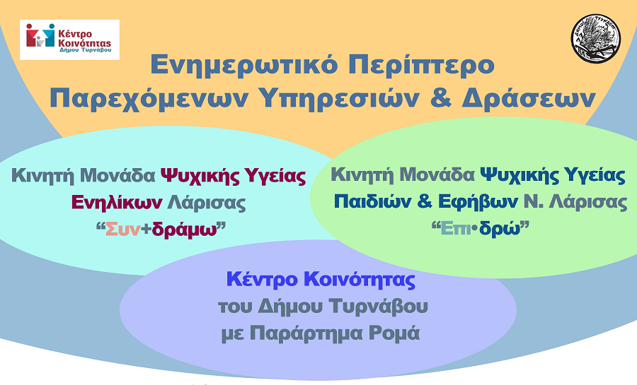 Ενημερωτικό Περίπτερο για την Παγκόσμια Ημέρα Ψυχικής Υγείας στην Κεντρική Πλατεία Τυρνάβου