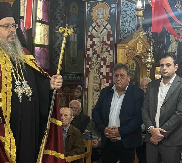 Στις θρησκευτικές εκδηλώσεις για τον Αγιο Δημήτριο σε Δελέρια και Μαυρόλιθο ο δήμαρχος Τυρνάβου