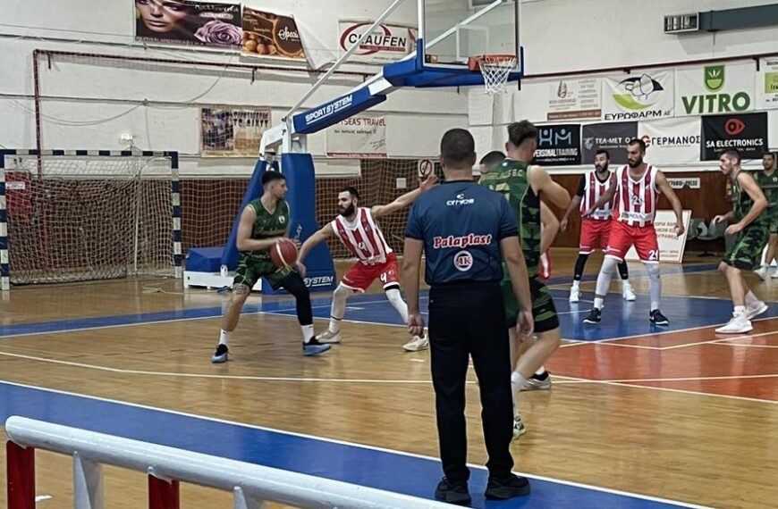 Ήττα στις λεπτομέρειες με 70-68 για τον Γ.Σ. Αμπελώνα στη Βέροια
