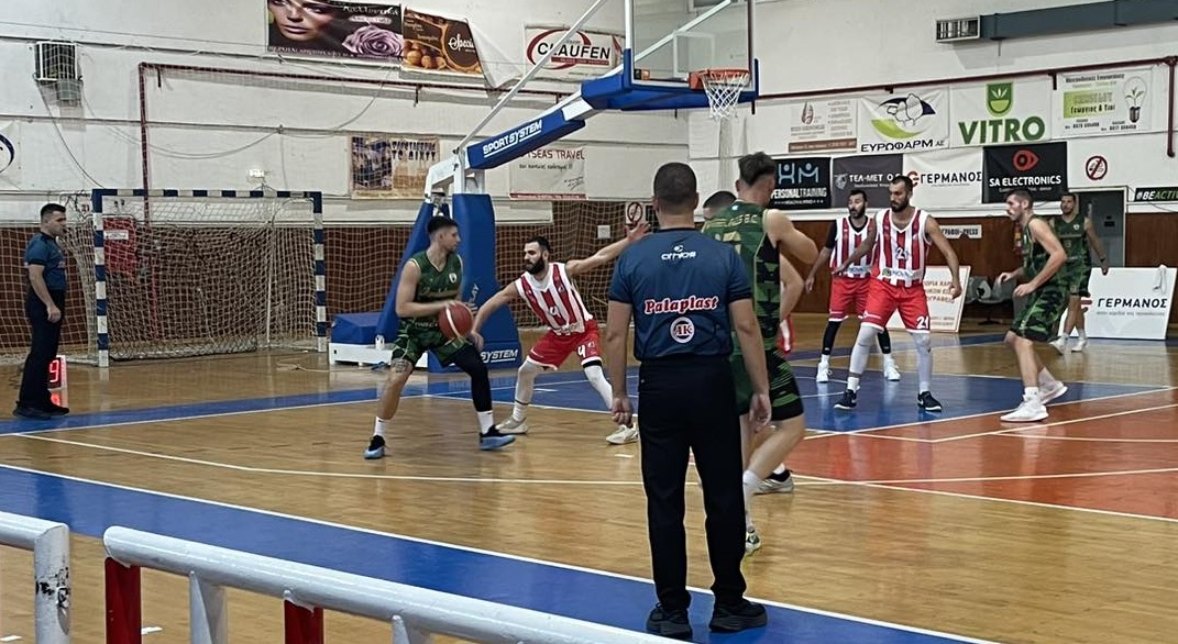 Ήττα στις λεπτομέρειες με 70-68 για τον Γ.Σ. Αμπελώνα στη Βέροια