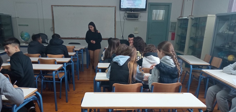 Δράσεις για την ψυχική υγεία στο 1ο Γυμνάσιο Τυρνάβου