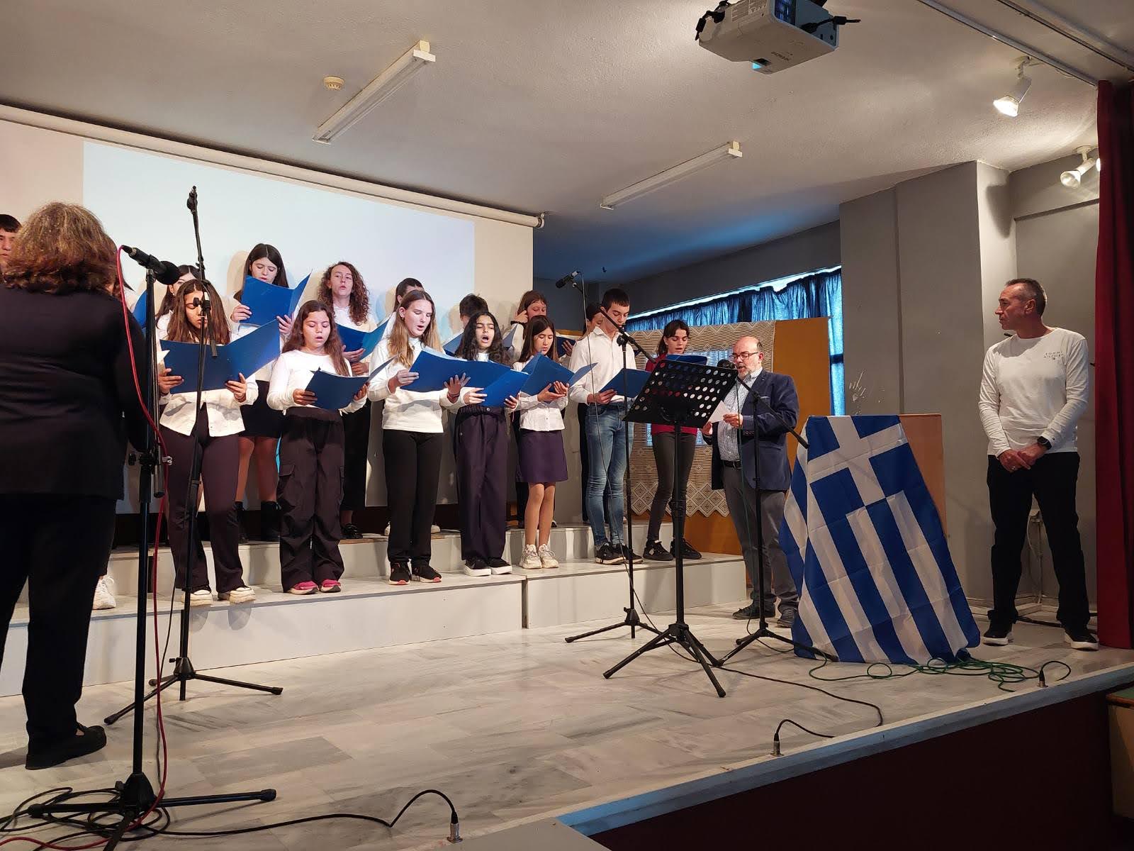 Μνήμη, Τιμή και Αντίσταση στο Γυμνάσιο Αμπελώνα