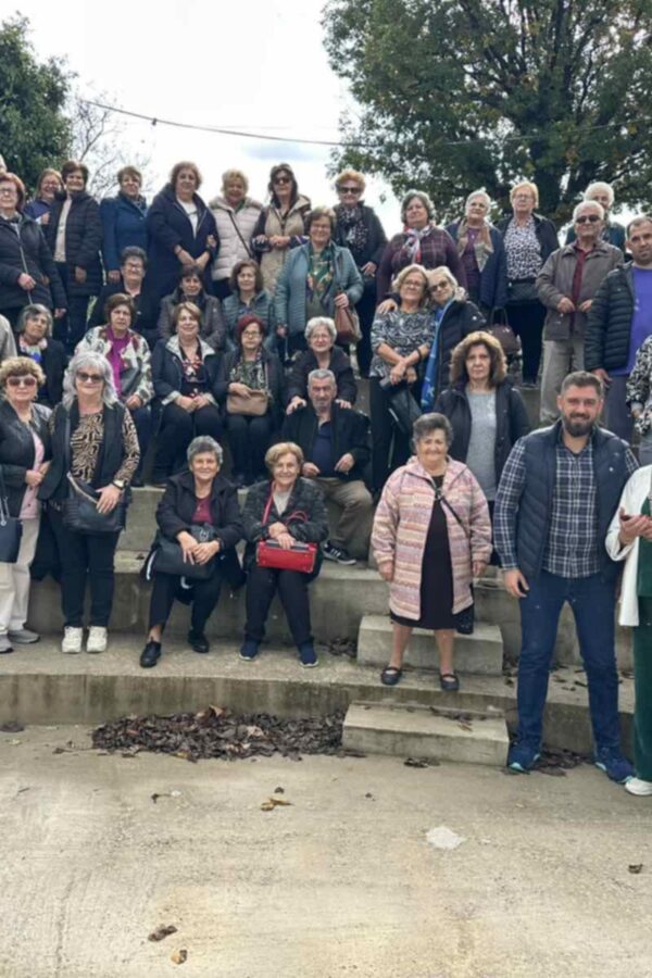 Ευχαριστήριο των μελών του ΚΑΠΗ Αμπελώνα