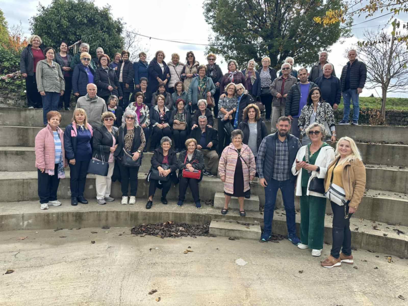 Ευχαριστήριο των μελών του ΚΑΠΗ Αμπελώνα