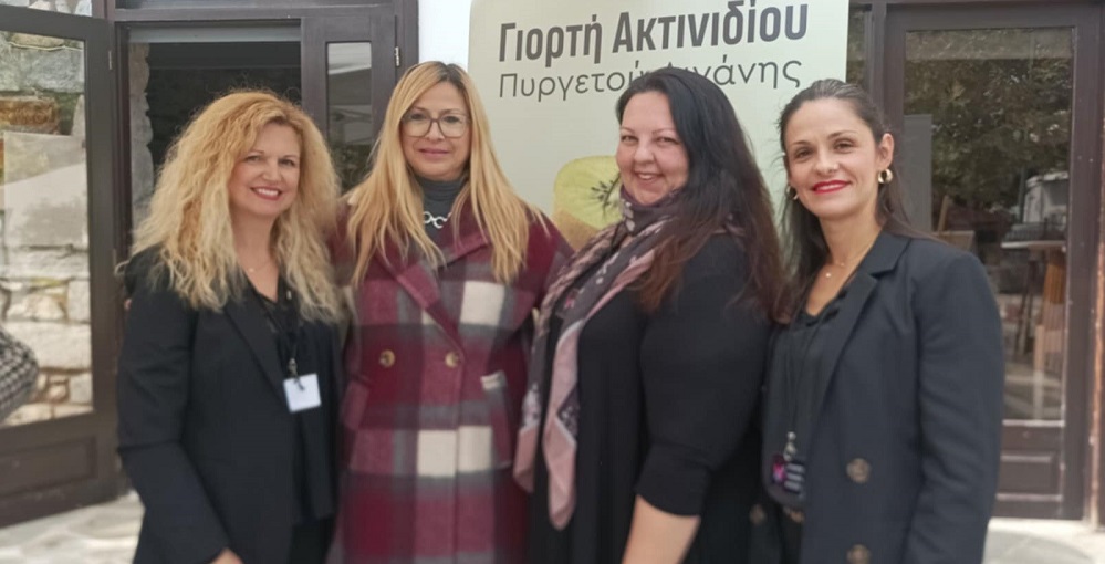 Η Χριστίνα Κοντογιάννη στον Πυργετό